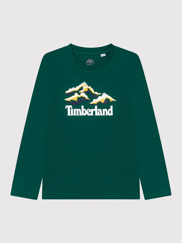 Timberland Timberland Блуза T25T43 D Зелен Regular Fit