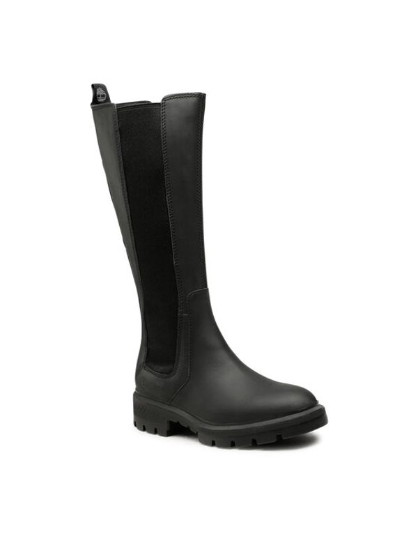 Timberland Timberland Ботуши Cortina Valley Tall Boot TB0A5NGB0151 Черен