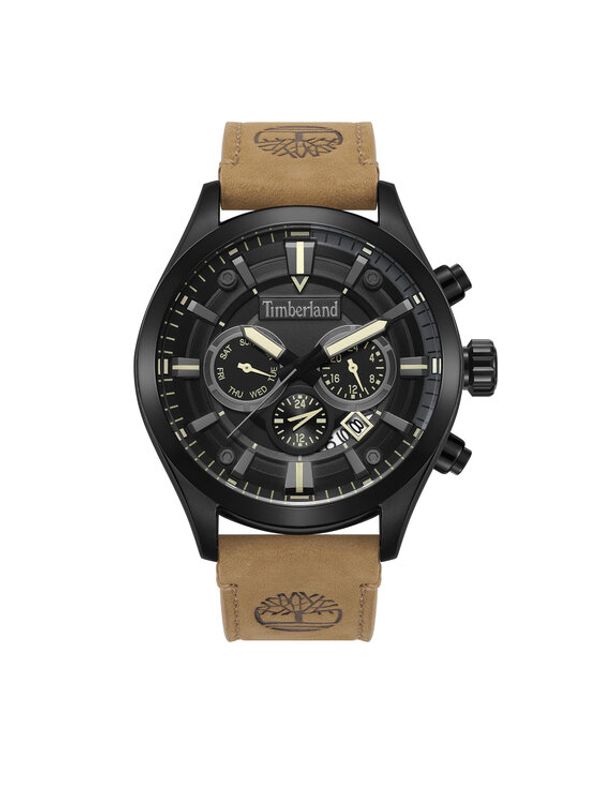 Timberland Timberland Часовник Tidemark TDWGF2132102 Кафяв