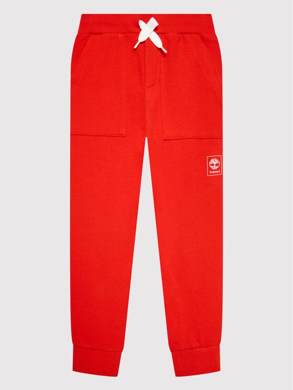 Timberland Timberland Долнище анцуг T24B79 S Червен Regular Fit
