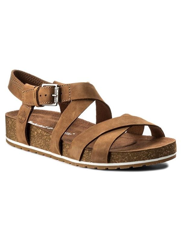 Timberland Timberland Сандали Malibu Waves Ankle A1MQR Кафяв