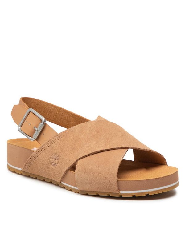 Timberland Timberland Сандали MalibuWaves Basic X Strap TB0A41MQCW81 Кафяв