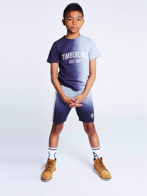 Timberland Timberland Шорти от плат T24C16 S Зелен Regular Fit