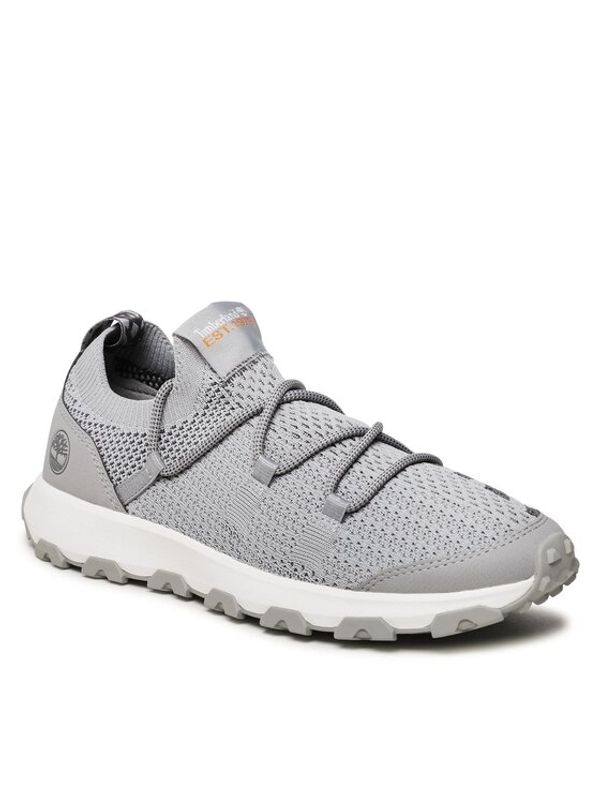Timberland Timberland Сникърси Winsor Trail Low Knit TB0A5WDC0851 Сив