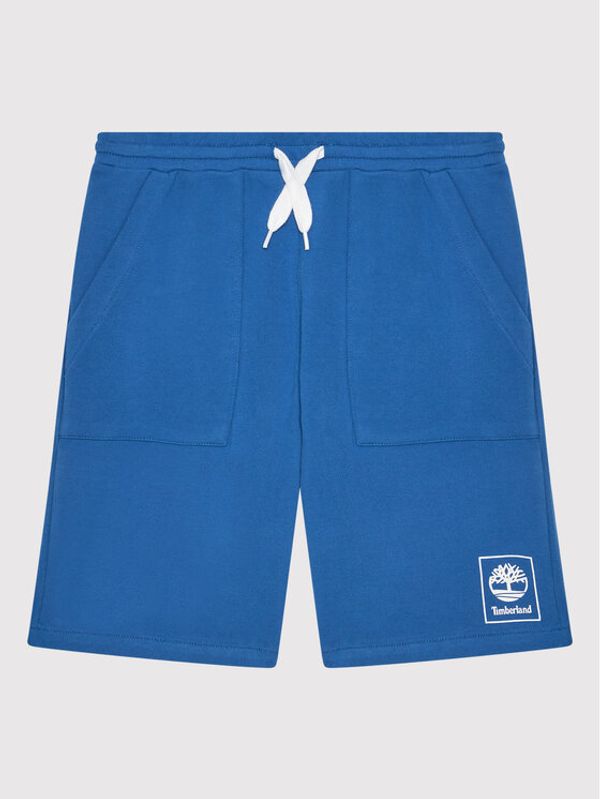 Timberland Timberland Спортни шорти T24B68 D Син Regular Fit