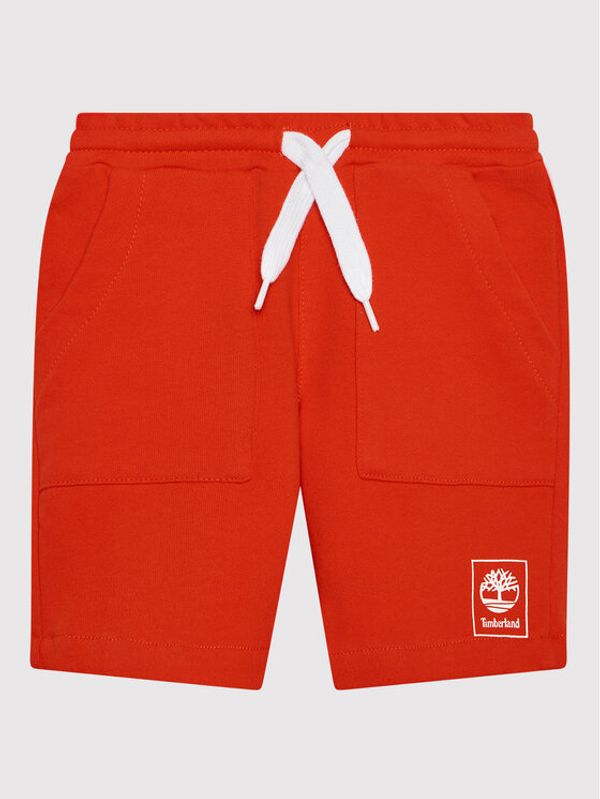 Timberland Timberland Спортни шорти T24B68 S Червен Regular Fit