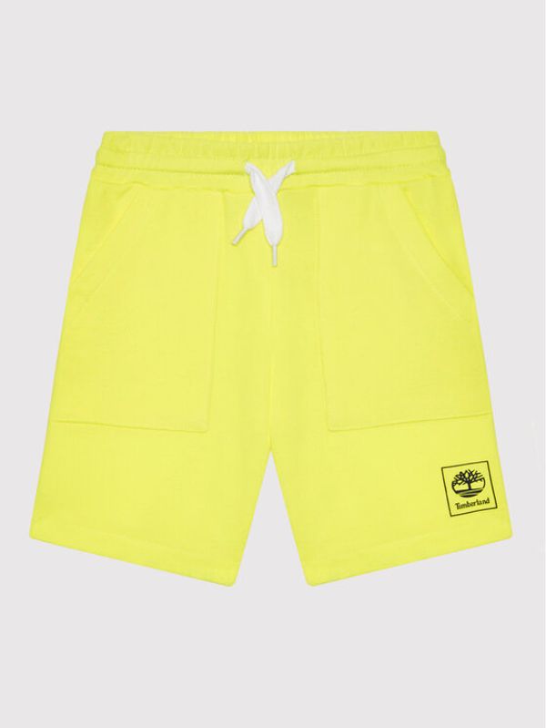 Timberland Timberland Спортни шорти T24B68 S Жълт Regular Fit