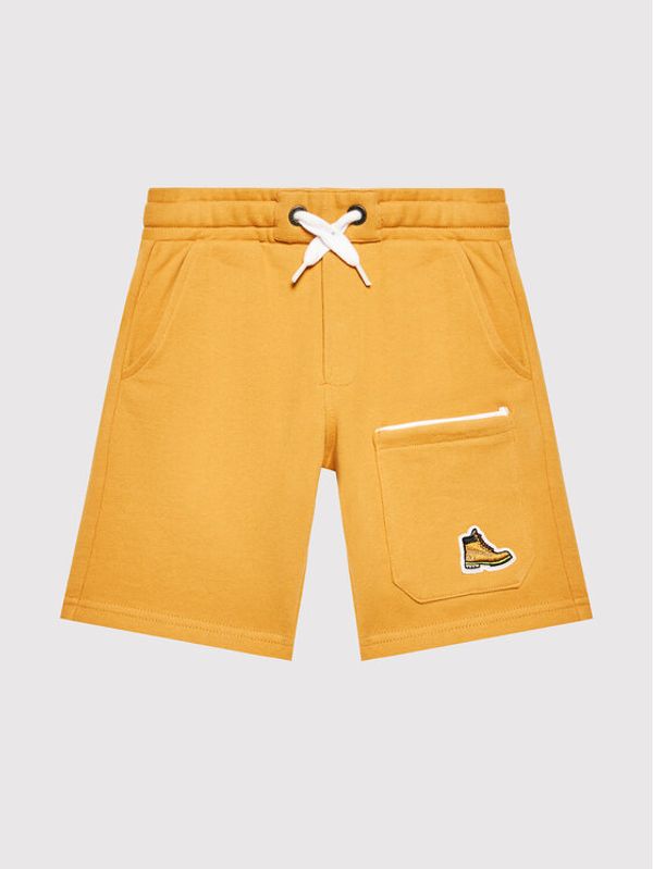 Timberland Timberland Спортни шорти T24B72 D Жълт Regular Fit