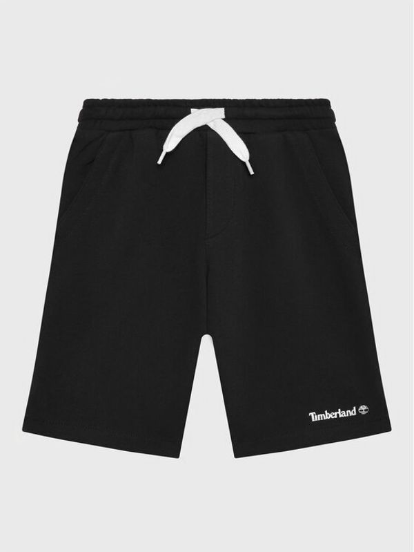 Timberland Timberland Спортни шорти T24C13 S Черен Regular Fit