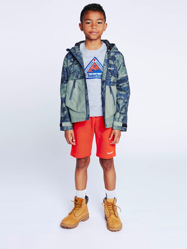 Timberland Timberland Спортни шорти T24C13 S Оранжев Regular Fit