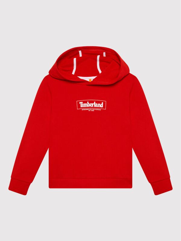 Timberland Timberland Суитшърт T25T09 D Червен Regular Fit