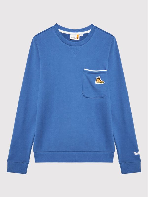 Timberland Timberland Суитшърт T25T11 D Син Regular Fit