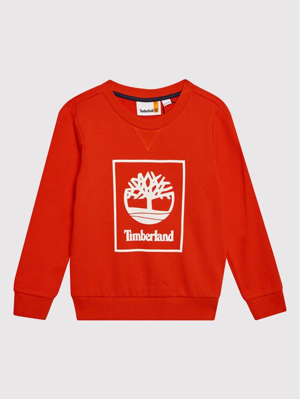 Timberland Timberland Суитшърт T25T12 S Червен Regular Fit