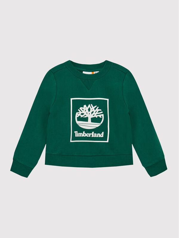 Timberland Timberland Суитшърт T25T58 S Зелен Regular Fit