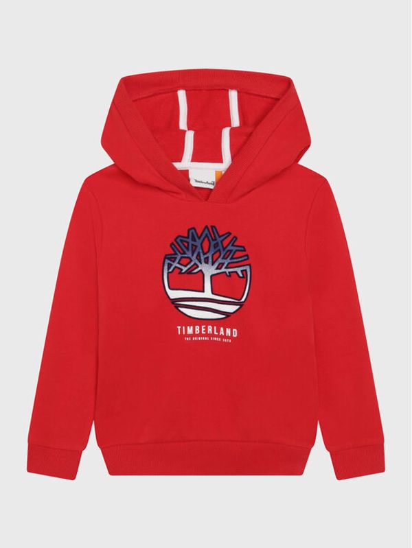 Timberland Timberland Суитшърт T25T59 S Червен Regular Fit