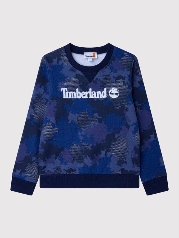 Timberland Timberland Суитшърт T25T61 M Тъмносин Regular Fit