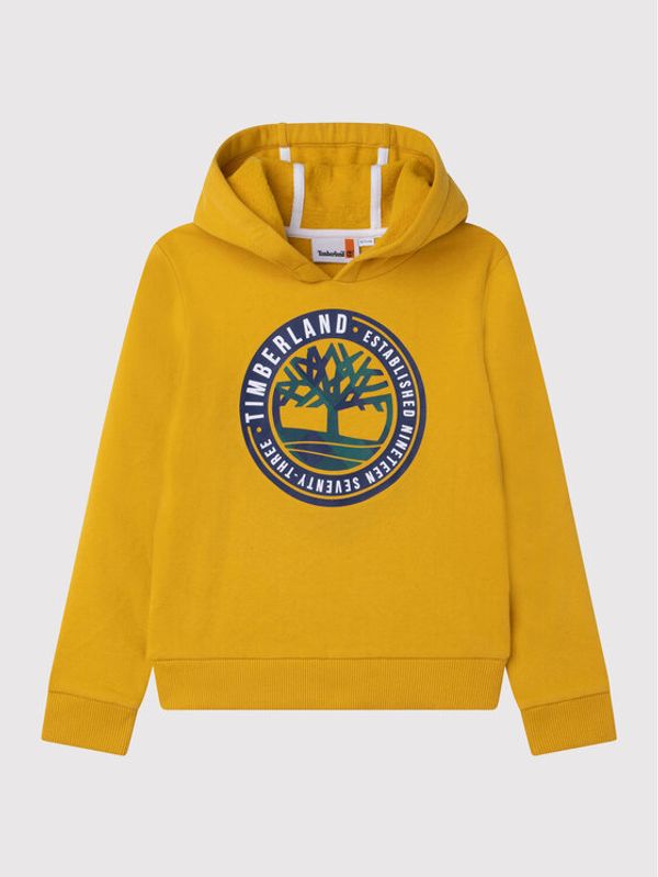 Timberland Timberland Суитшърт T25T64 S Жълт Regular Fit