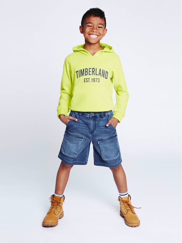 Timberland Timberland Суитшърт T25U07 D Жълт Regular Fit