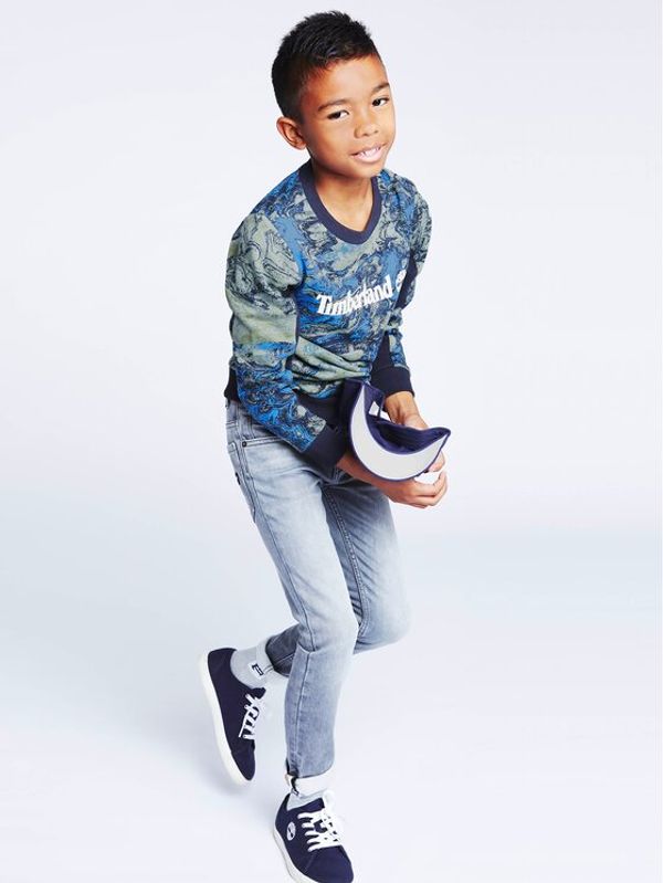 Timberland Timberland Суитшърт T25U09 D Зелен Regular Fit