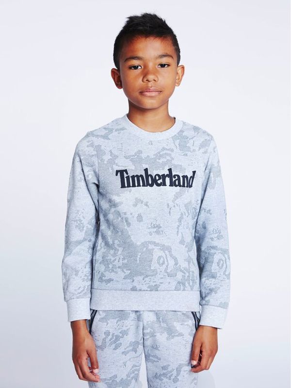 Timberland Timberland Суитшърт T25U10 S Сив Regular Fit