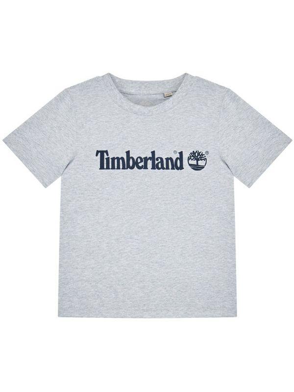 Timberland Timberland Тишърт T25P22 S Сив Regular Fit