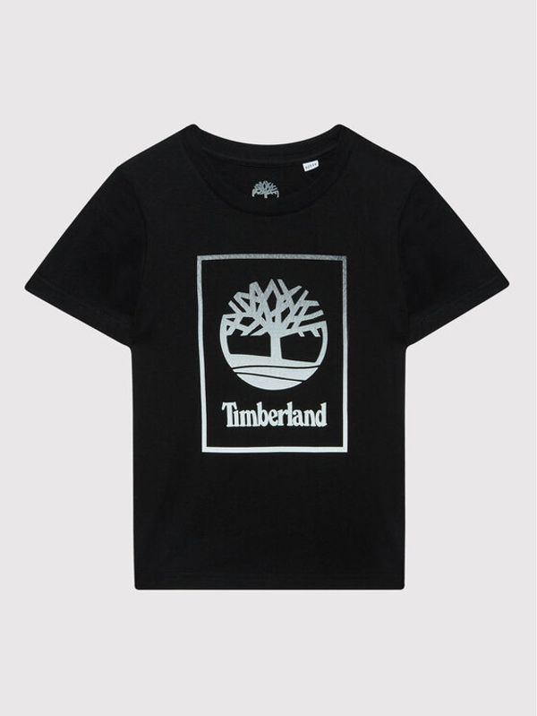 Timberland Timberland Тишърт T25S83 S Черен Regular Fit