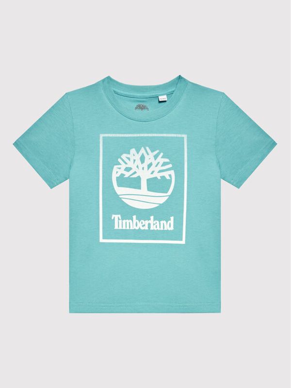 Timberland Timberland Тишърт T25S83 S Син Regular Fit