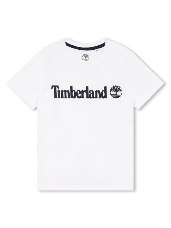 Timberland Timberland Тишърт T25T77 D Бял Regular Fit