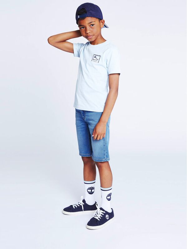 Timberland Timberland Тишърт T25T84 S Бял Regular Fit