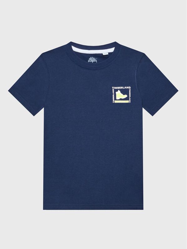 Timberland Timberland Тишърт T25T84 S Тъмносин Regular Fit