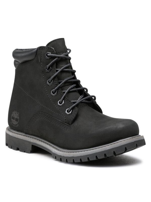 Timberland Timberland Туристически oбувки Waterville 6in Basic Wp TB0A17VM0011 Черен