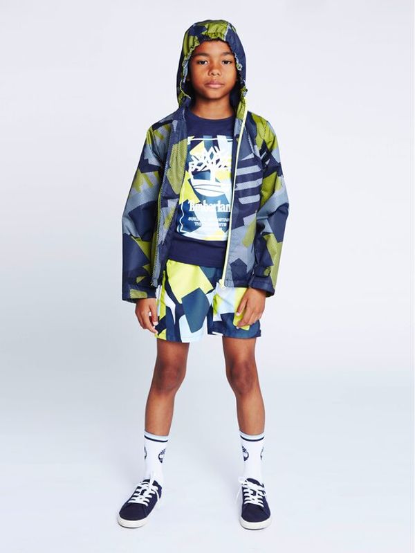 Timberland Timberland Ветровка T26583 S Син Regular Fit