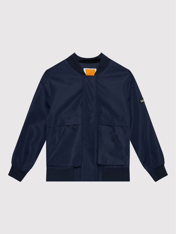 Timberland Timberland Яке бомбър T26561 S Тъмносин Regular Fit