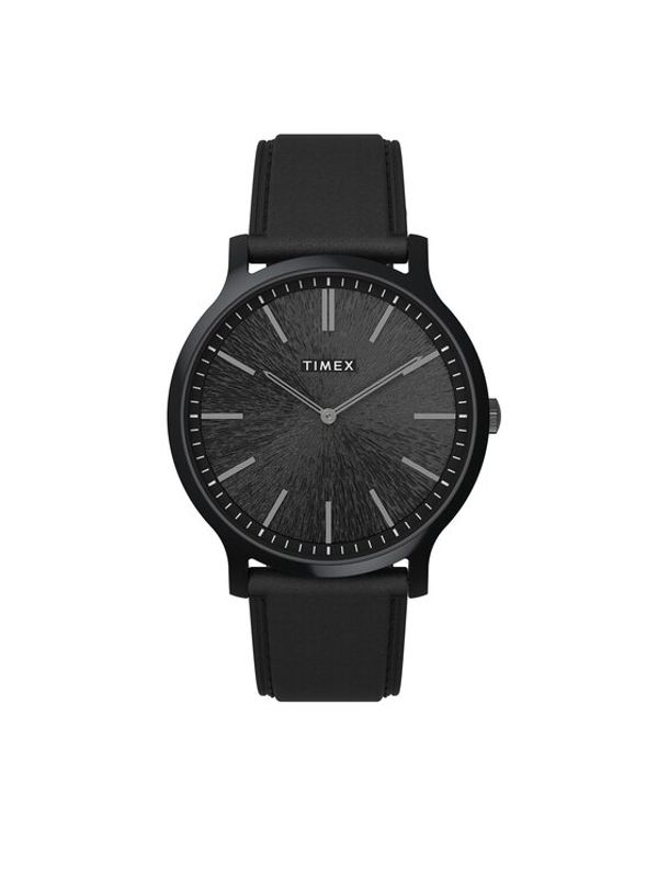 Timex Timex Часовник City TW2V43600 Черен