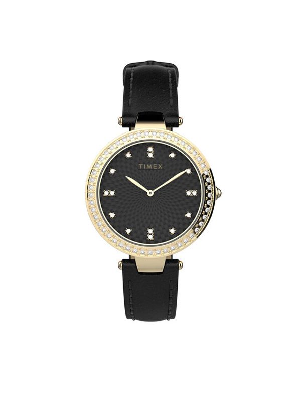 Timex Timex Часовник City TW2V45100 Черен