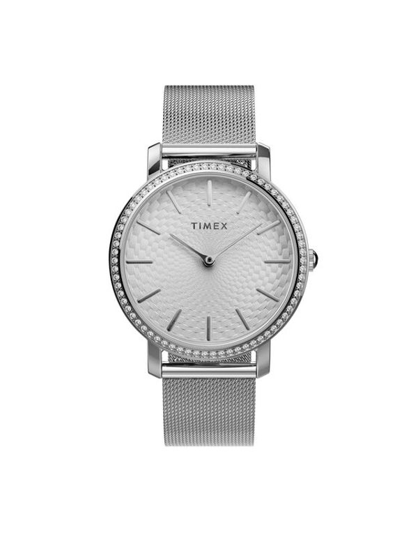 Timex Timex Часовник City TW2V52400 Сребрист