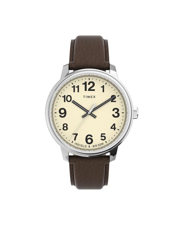 Timex Timex Часовник Easy Reader TW2V21300 Кафяв