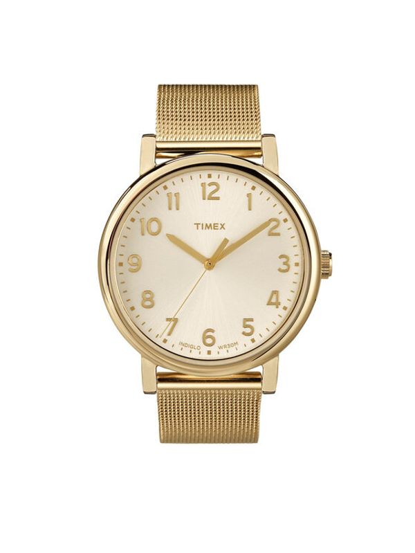 Timex Timex Часовник Essential Collection T2N598 Златист