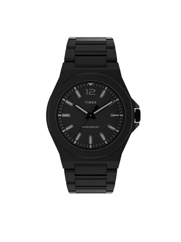Timex Timex Часовник Essex Avenue TW2U42300 Черен