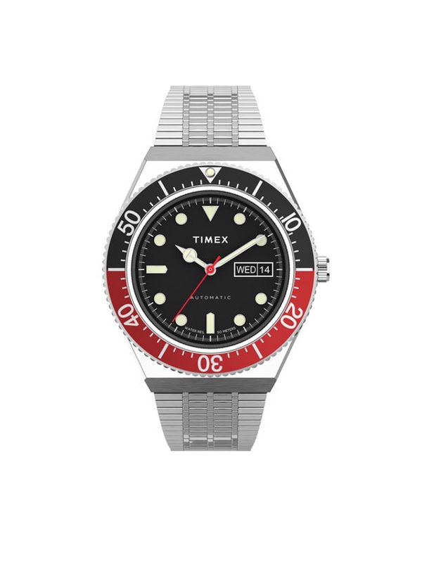 Timex Timex Часовник M79 Automatic TW2U83400 Сребрист