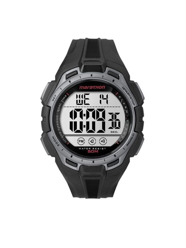 Timex Timex Часовник Marathon TW5K94600 Черен