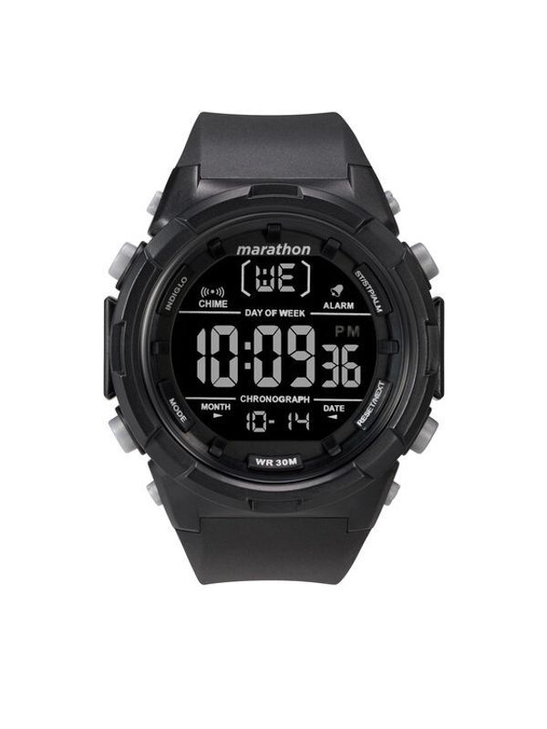 Timex Timex Часовник Marathon TW5M22300 Черен