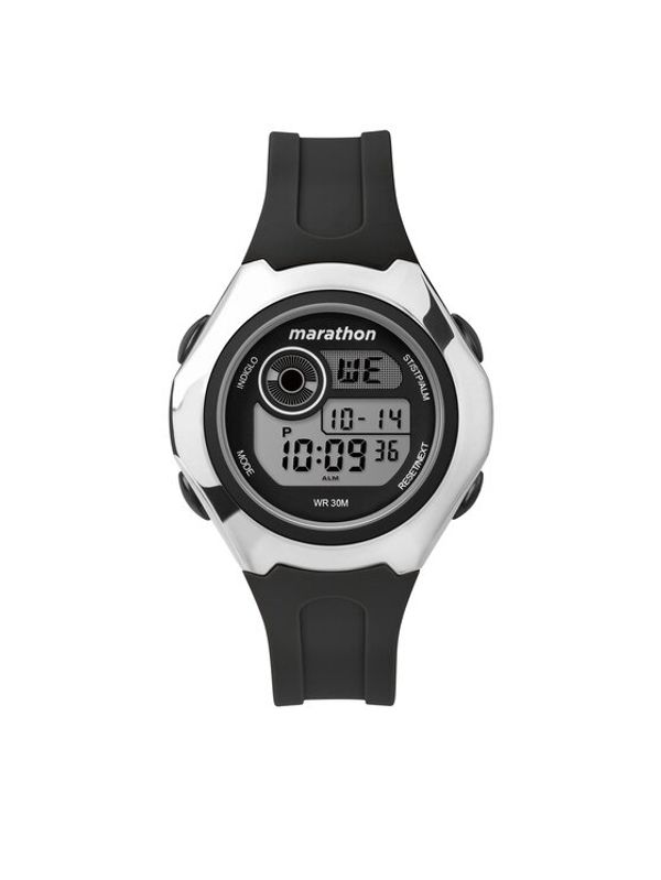 Timex Timex Часовник Marathon TW5M32600 Черен