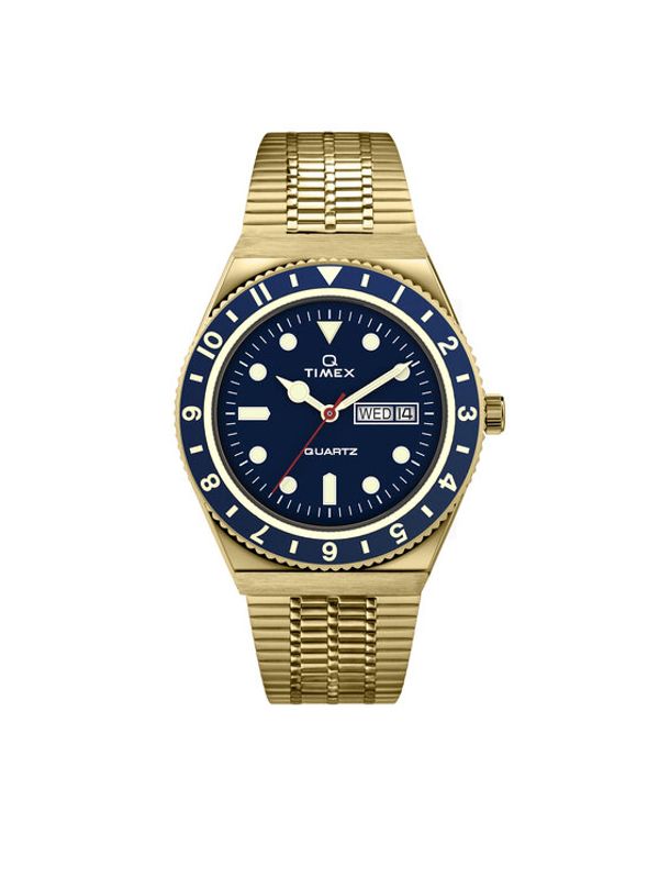 Timex Timex Часовник Q Reissue TW2U62000 Златист