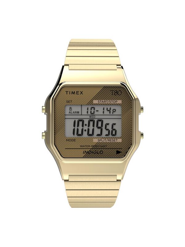 Timex Timex Часовник T80 TW2R79000 Златист