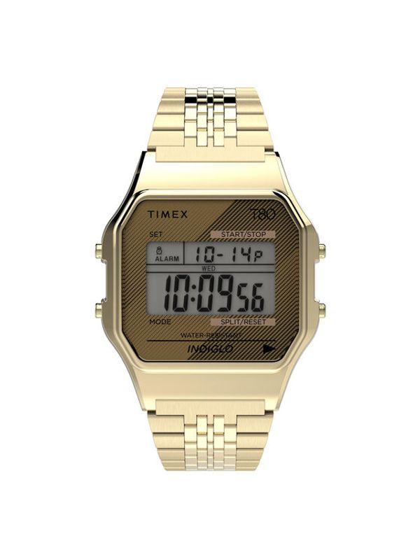 Timex Timex Часовник T80 TW2R79200 Златист