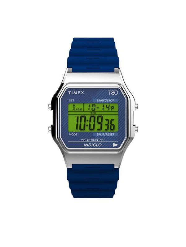 Timex Timex Часовник T80 TW2V41200 Син