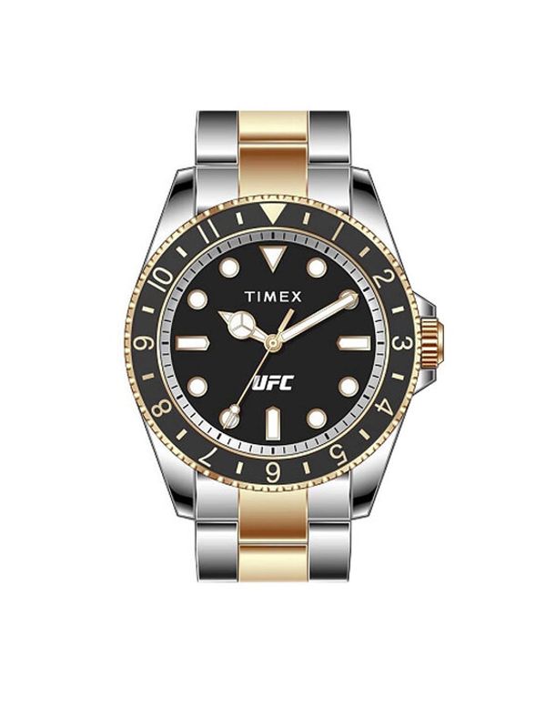 Timex Timex Часовник UFC Debut TW2V56700 Сребрист