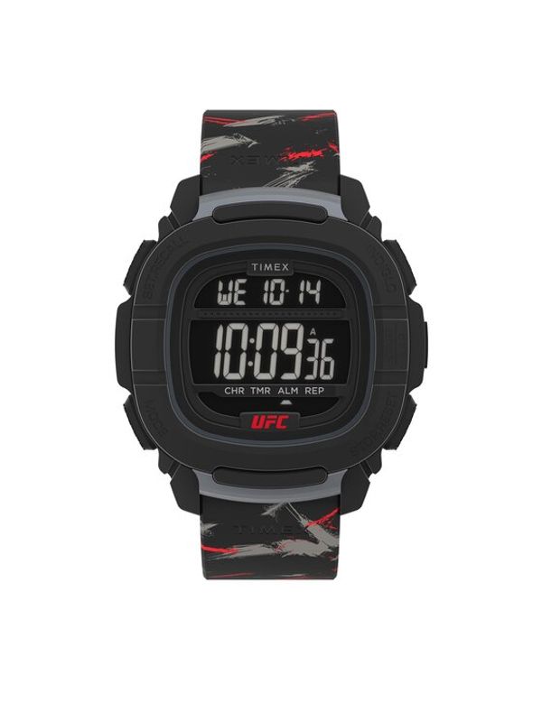 Timex Timex Часовник UFC Strength Shock XL TW2V85200 Черен