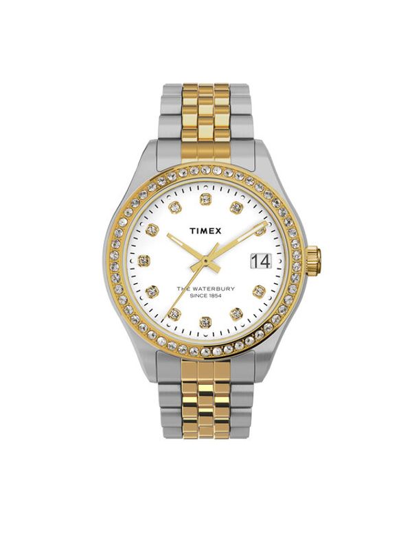 Timex Timex Часовник Waterbury Legacy TW2U53900 Златист